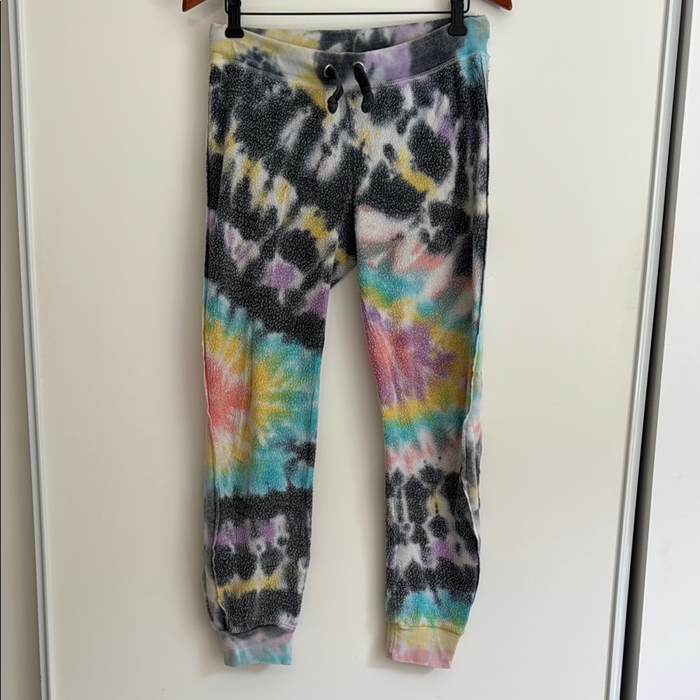 Colorful Vintage Havana Tie-Dye Joggers